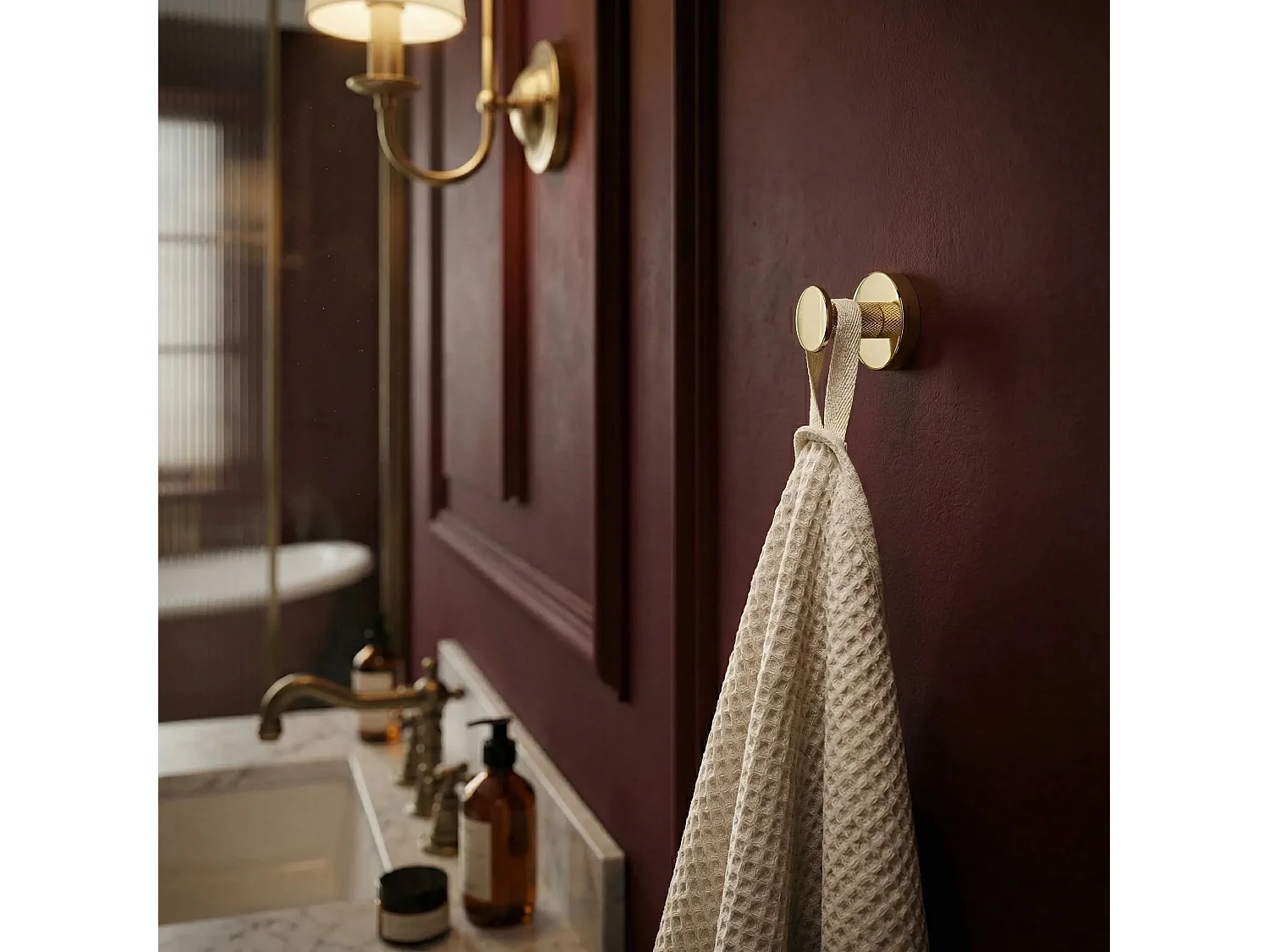 Rea 6606 MODERN badeværelseskrog guld