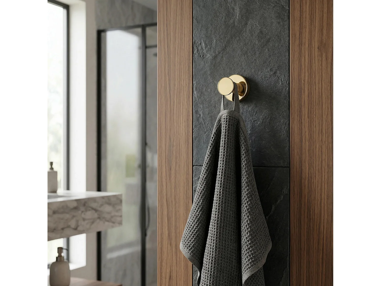 Rea 6606 MODERN badeværelseskrog guld