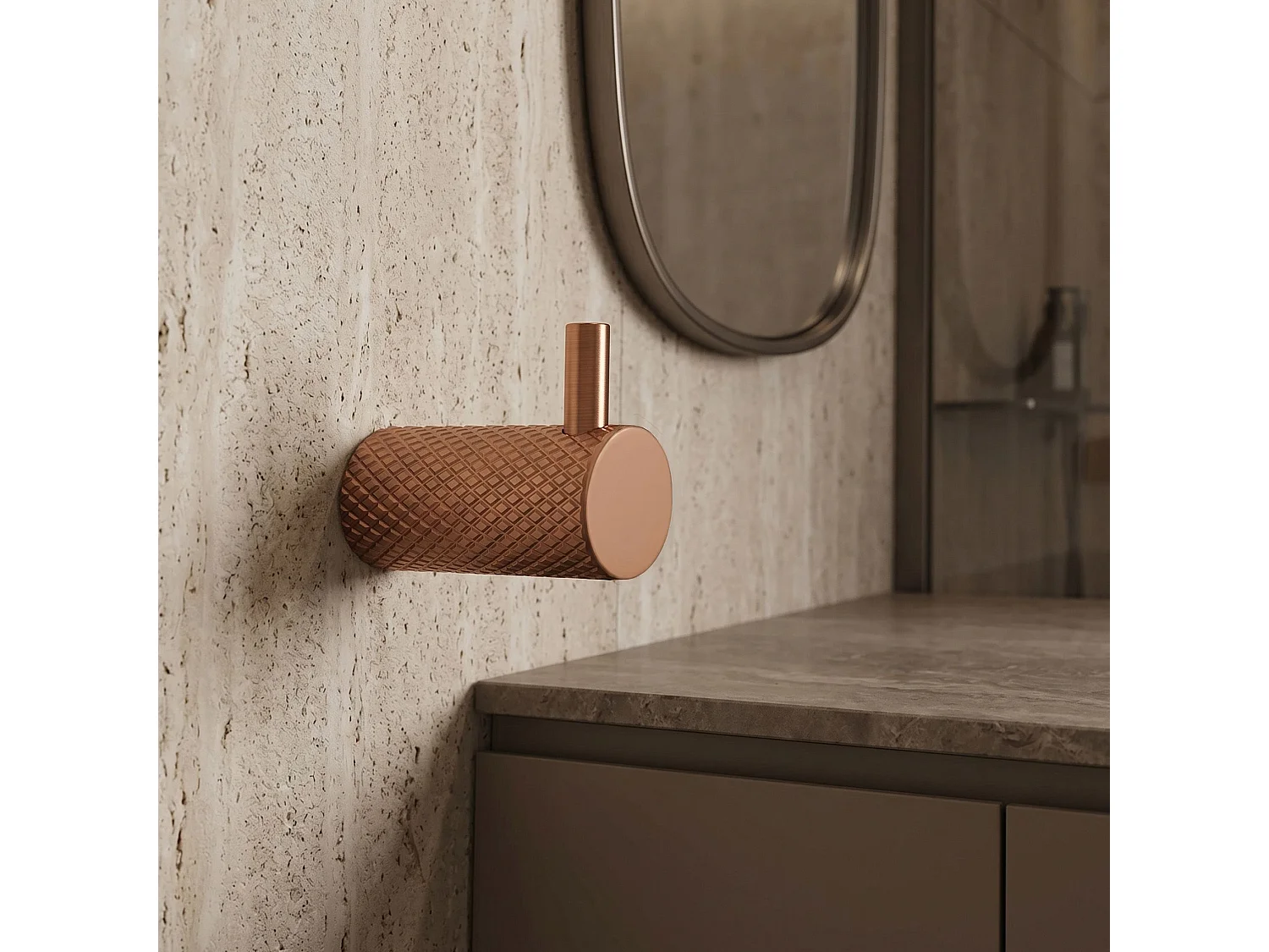 Porte-Serviette Rea A62305Brg Brush Copper