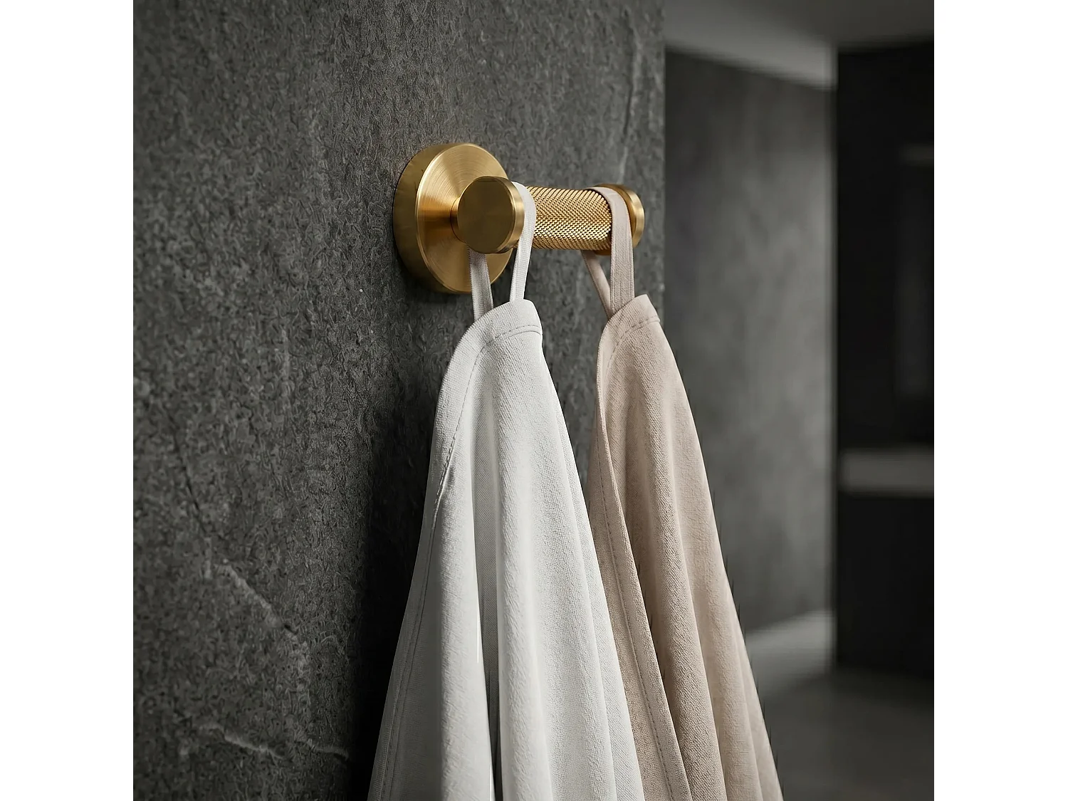 Badeværelsesbøjle Rea Modern 6612 Brush Gold