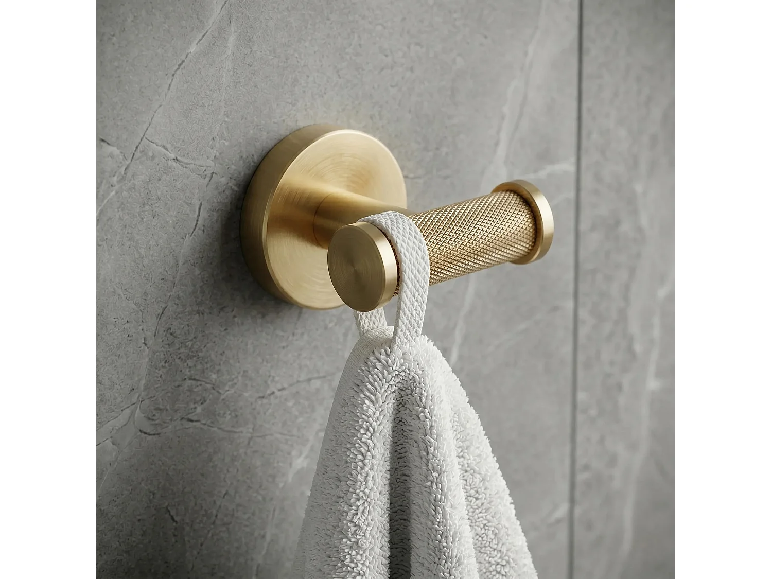 Badeværelsesbøjle Rea Modern 6612 Brush Gold