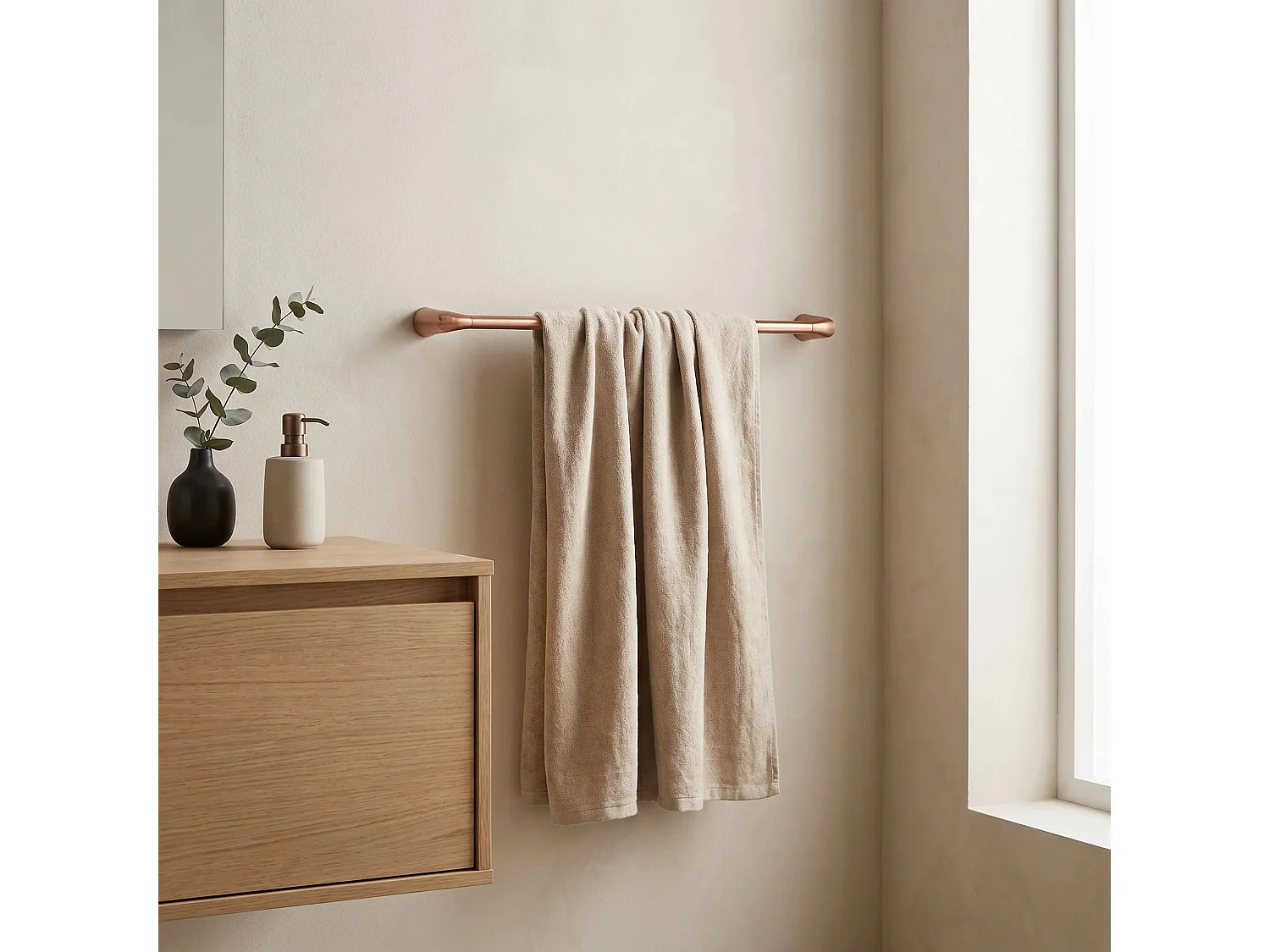 Cintre De Salle De Bain Rea Vibe 16201 Brush Copper