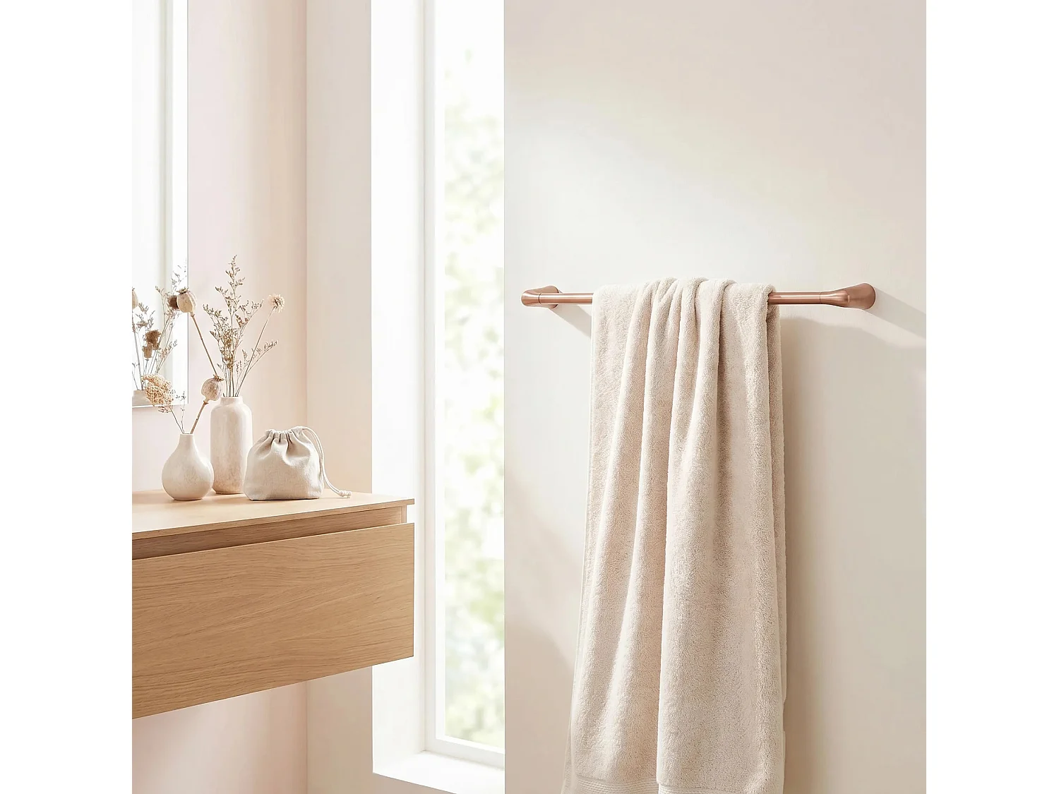 Cintre De Salle De Bain Rea Vibe 16201 Brush Copper
