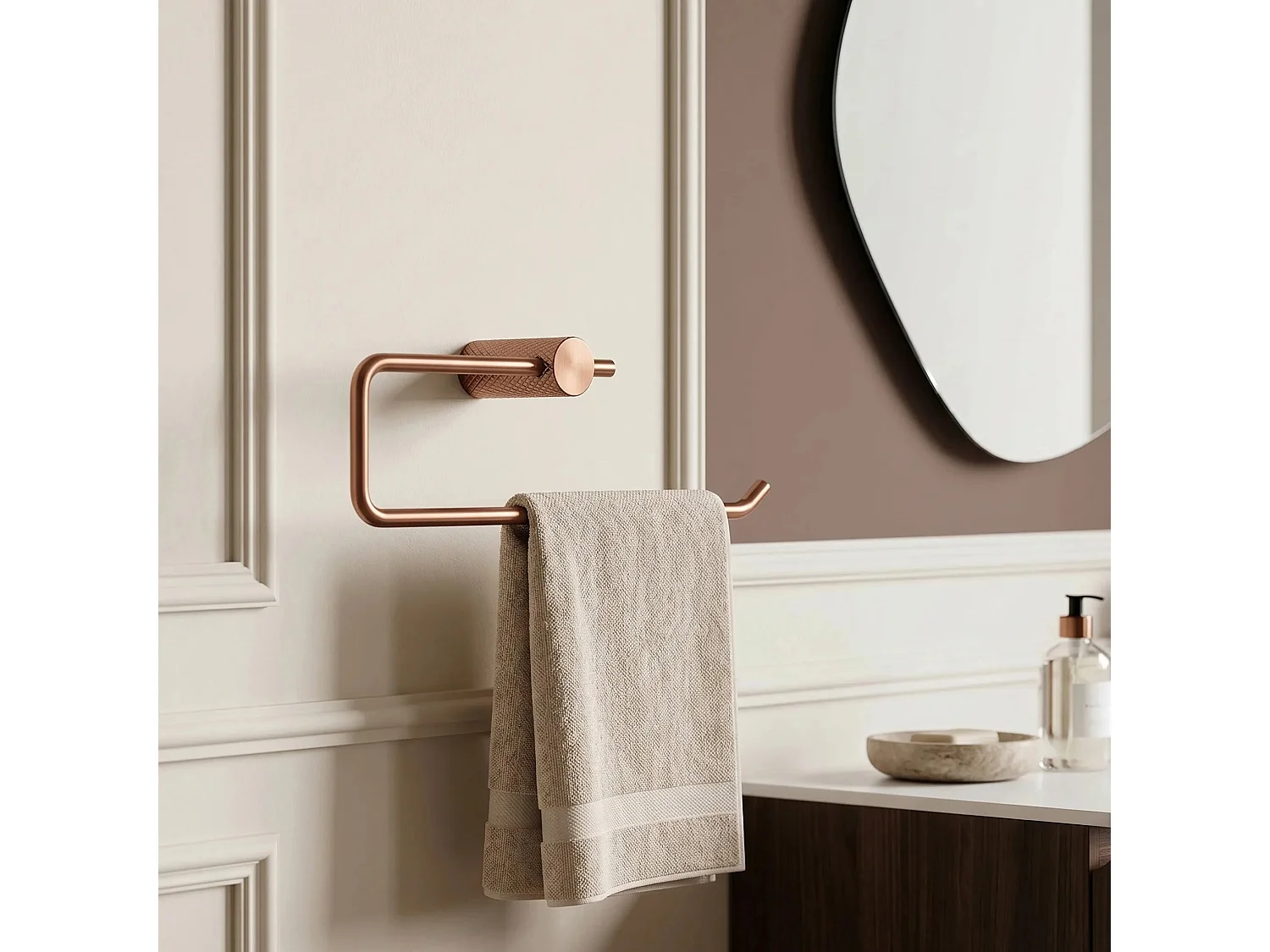 Porte-Serviette Rea Otto A62310Brg Brush Copper