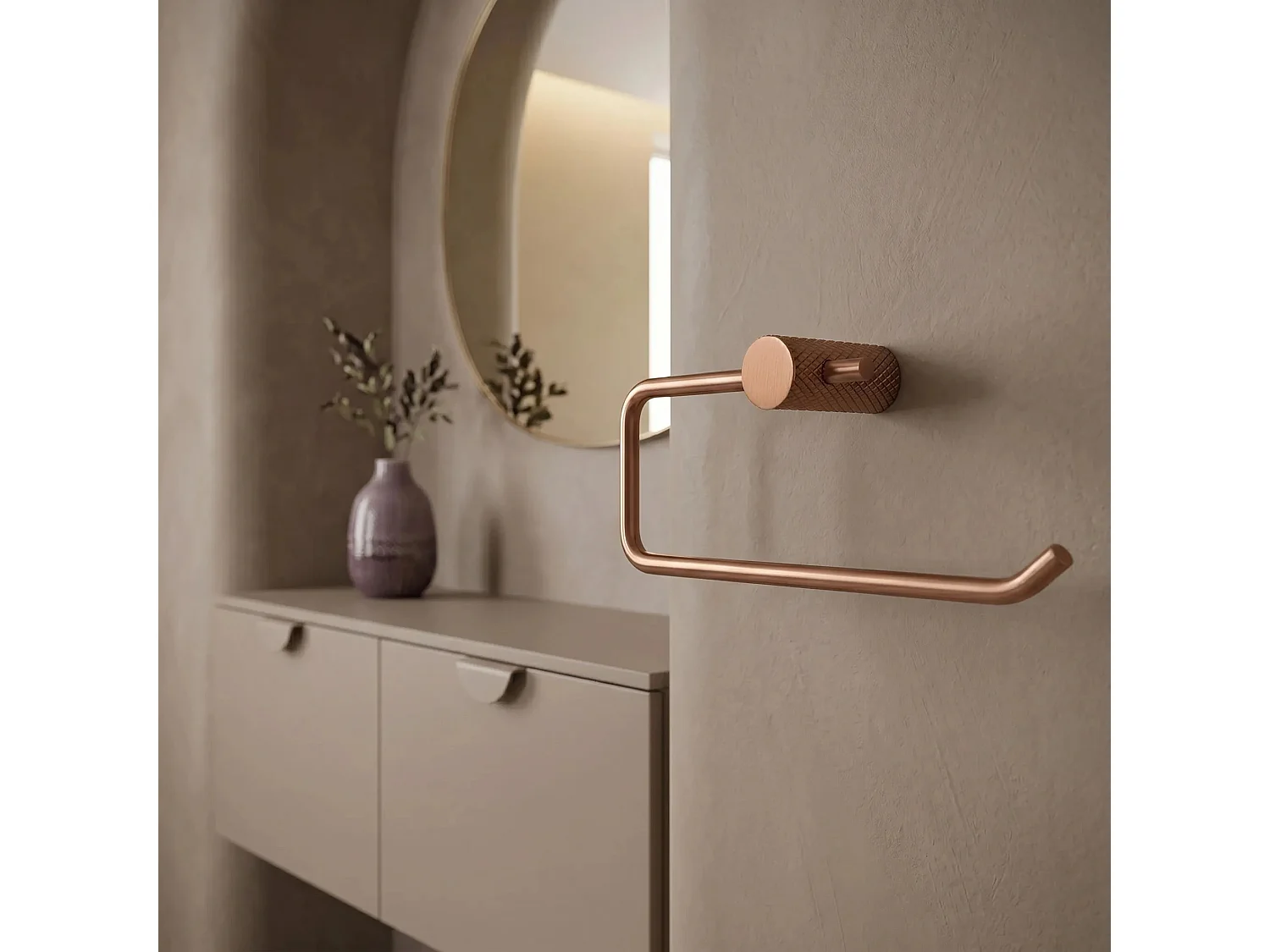 Porte-Serviette Rea Otto A62310Brg Brush Copper
