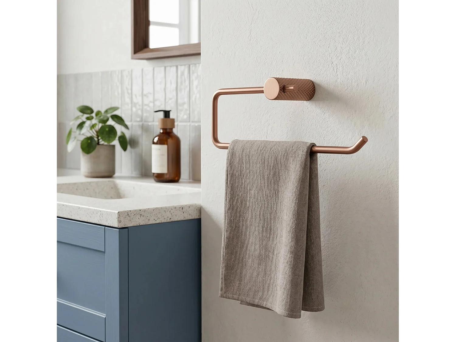 Porte-Serviette Rea Otto A62310Brg Brush Copper