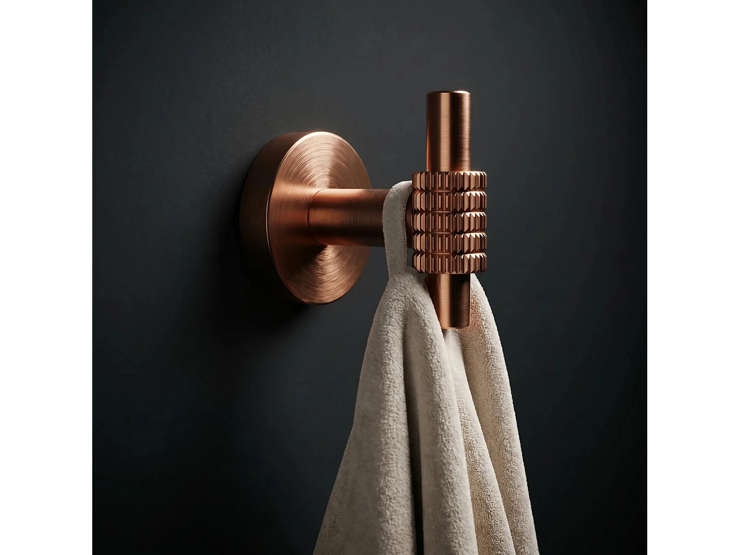 Cintre De Salle De Bain Rea Riwon 29104 Brush Copper