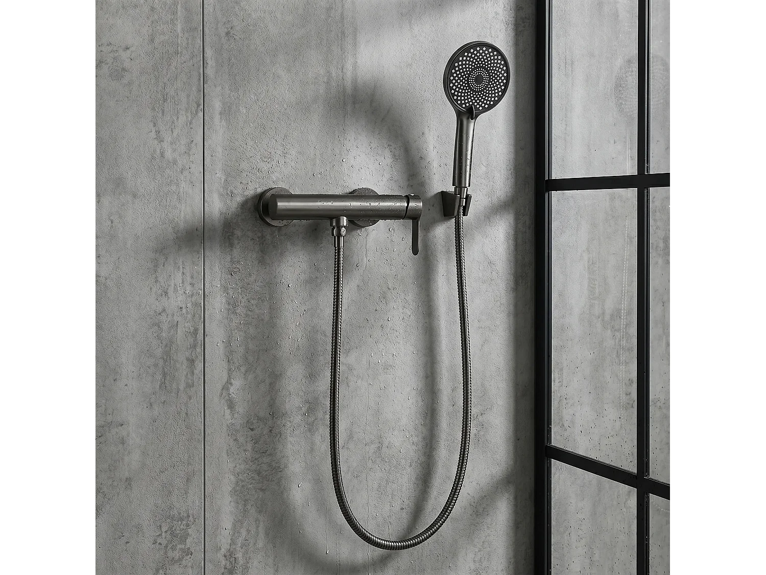 Robinet De Douche Rea Arcos Titanium