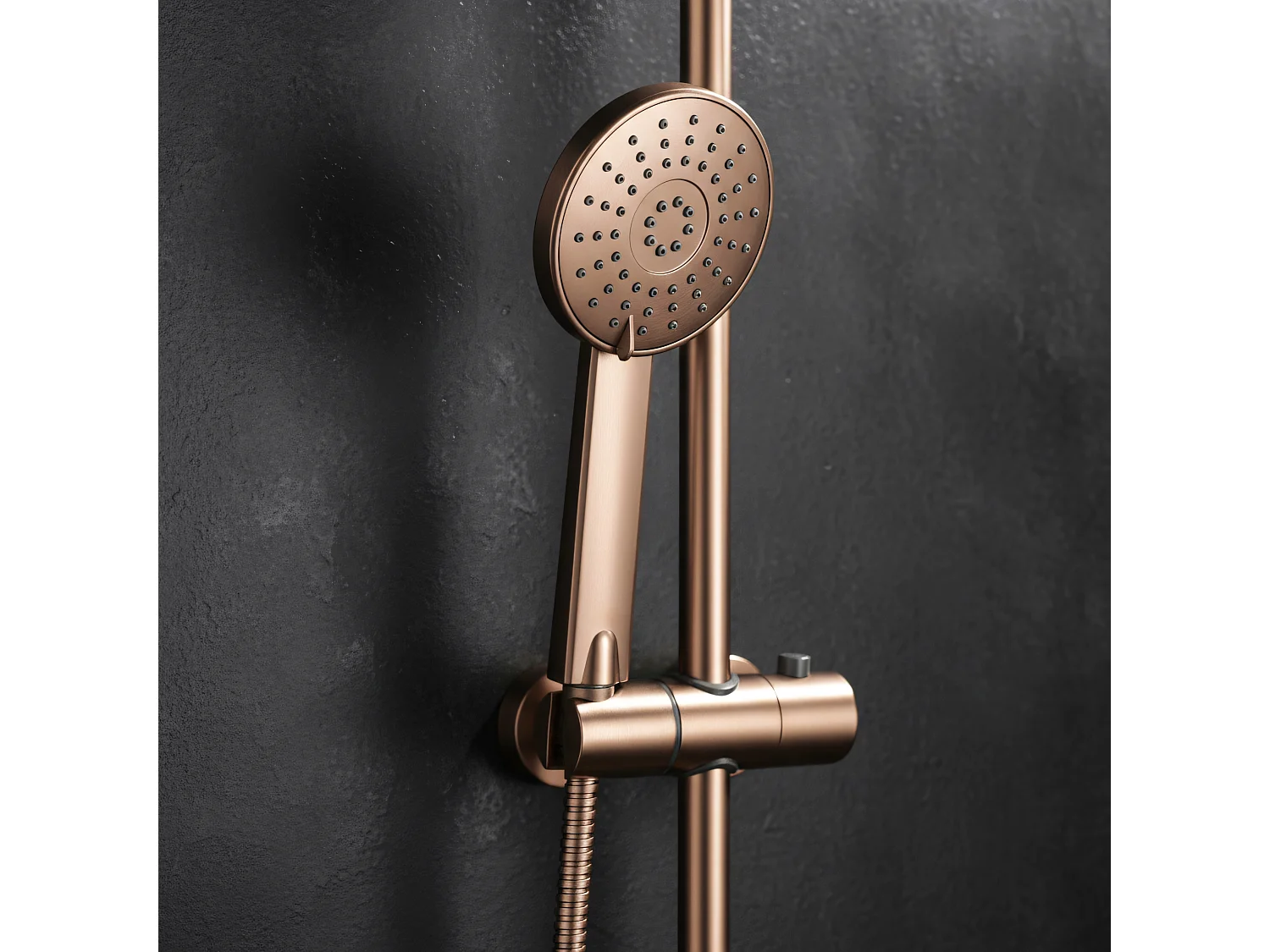 Doucheset Rea Luis Brush Copper