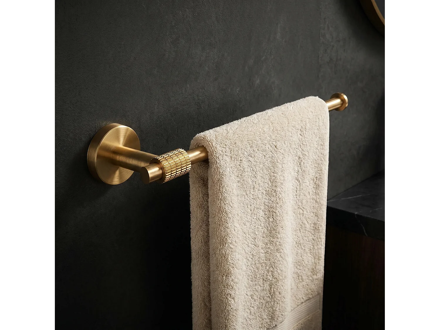 Porte-Serviettes Rea Riwon 29106 Brush Gold