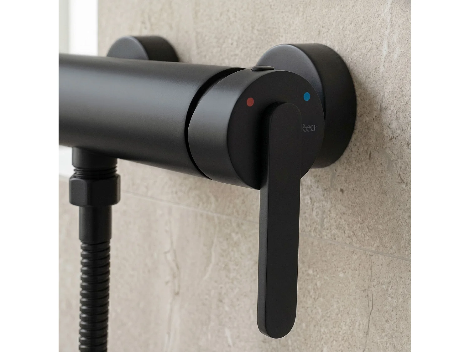Robinet De Douche Rea Ontario Side Black