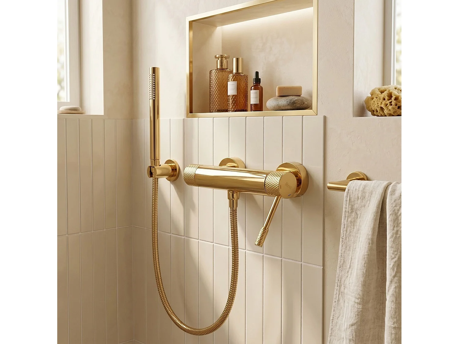 Robinet De Douche Rea Venti Gold