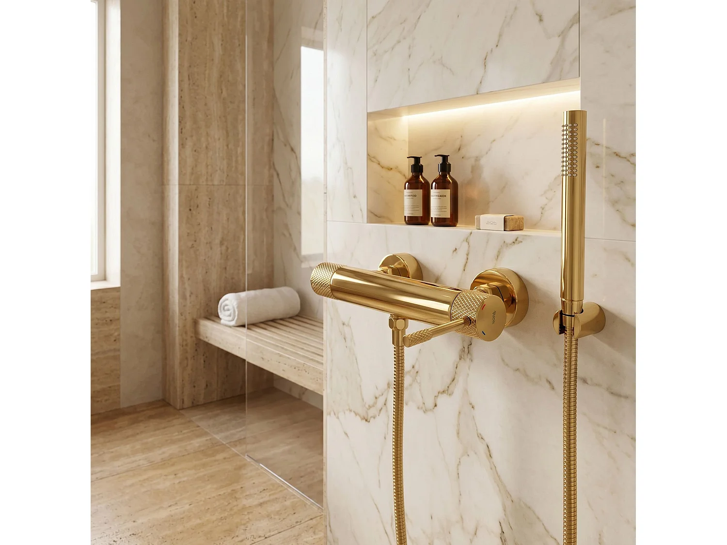 Robinet De Douche Rea Venti Gold