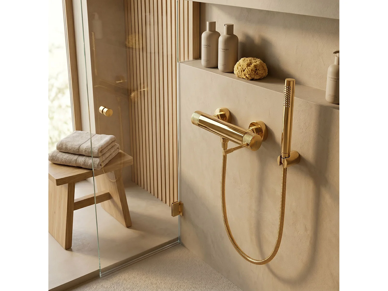 Robinet De Douche Rea Venti Gold