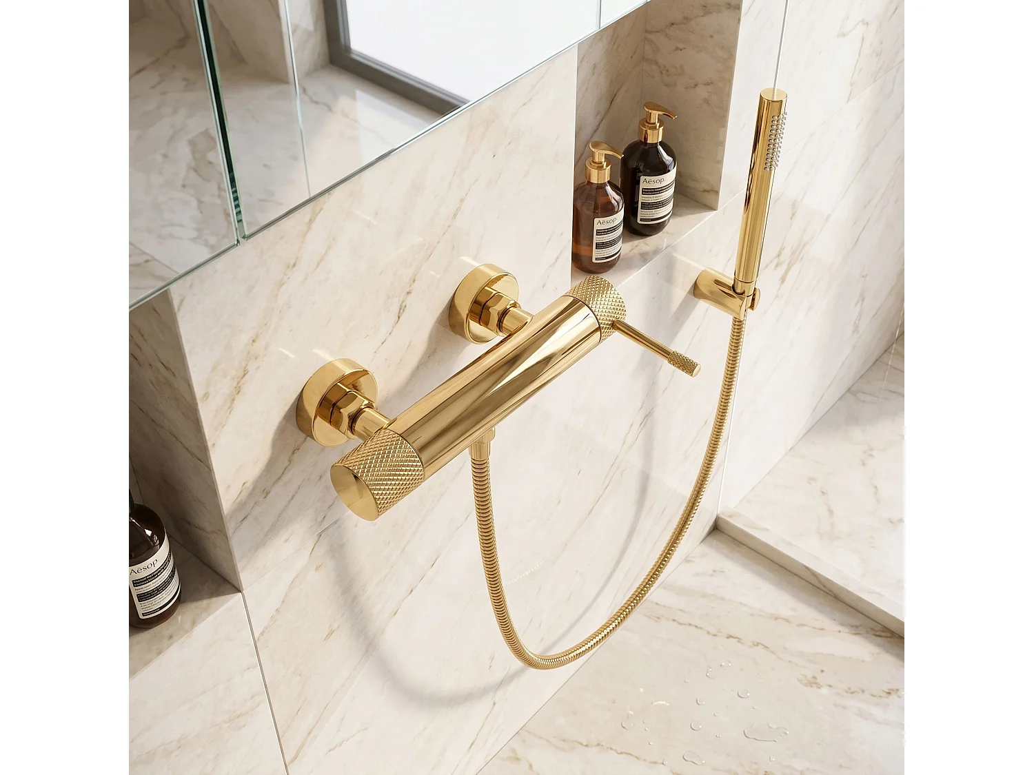 Robinet De Douche Rea Venti Gold