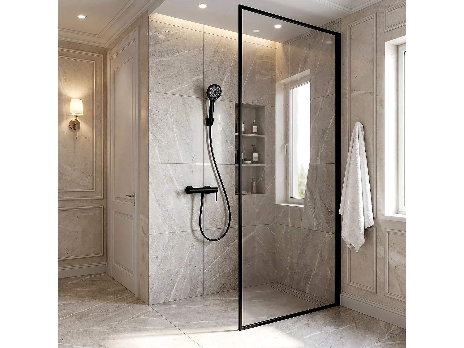 Robinet De Douche Rea Rivo Black