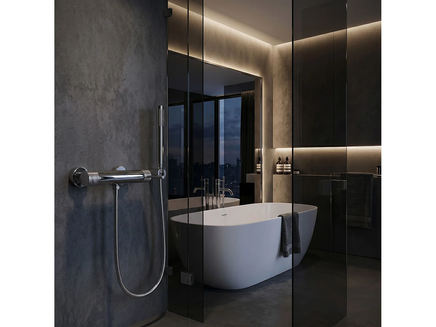 Duscharmatur Rea Venti Chrome