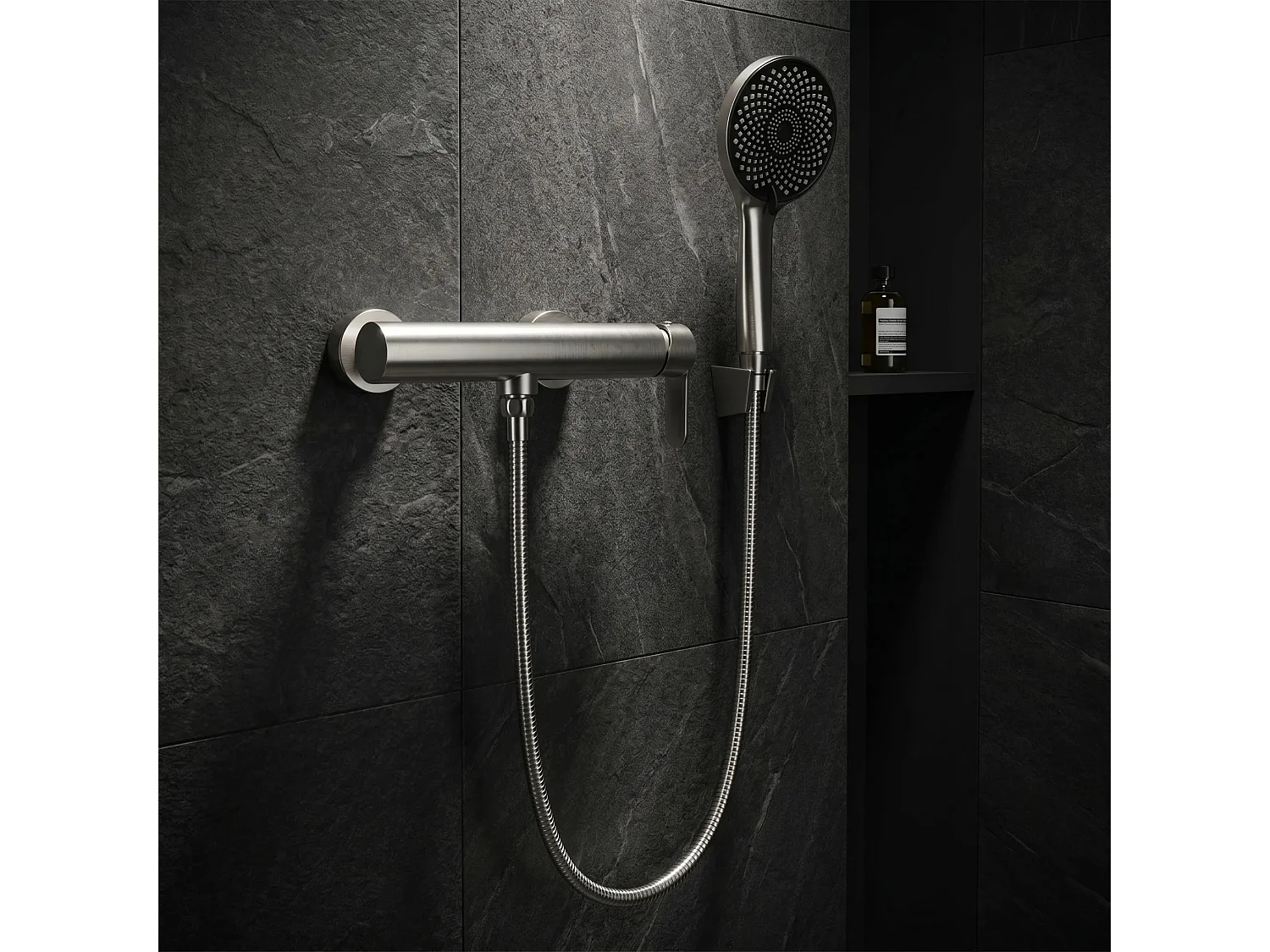 Robinet De Douche Rea Arcos Brush Nickel
