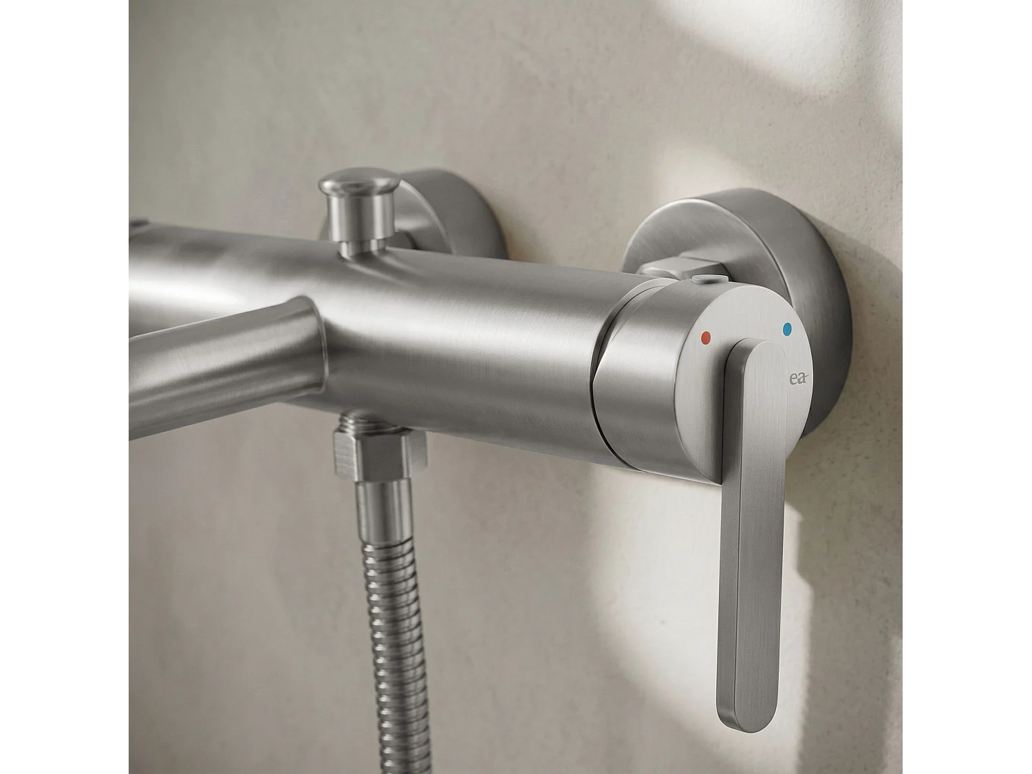 Torneira Para Banheira Rea Ontario Side Brush Steel