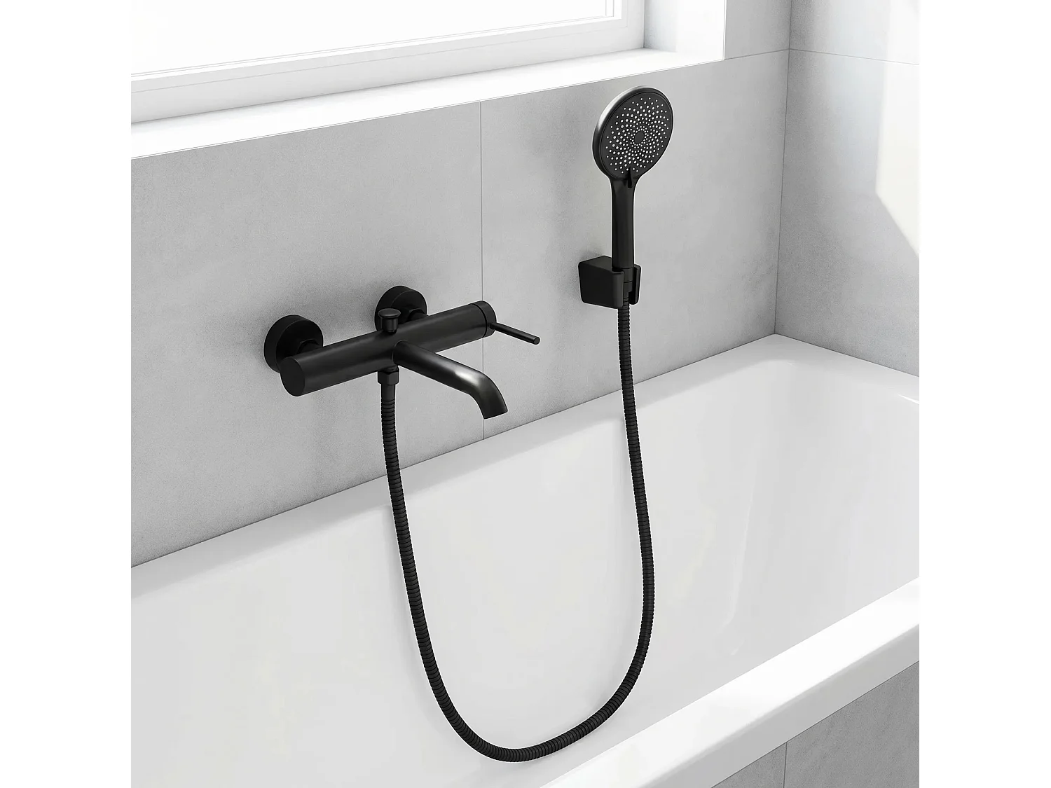 Badkraan Rea Rivo Black