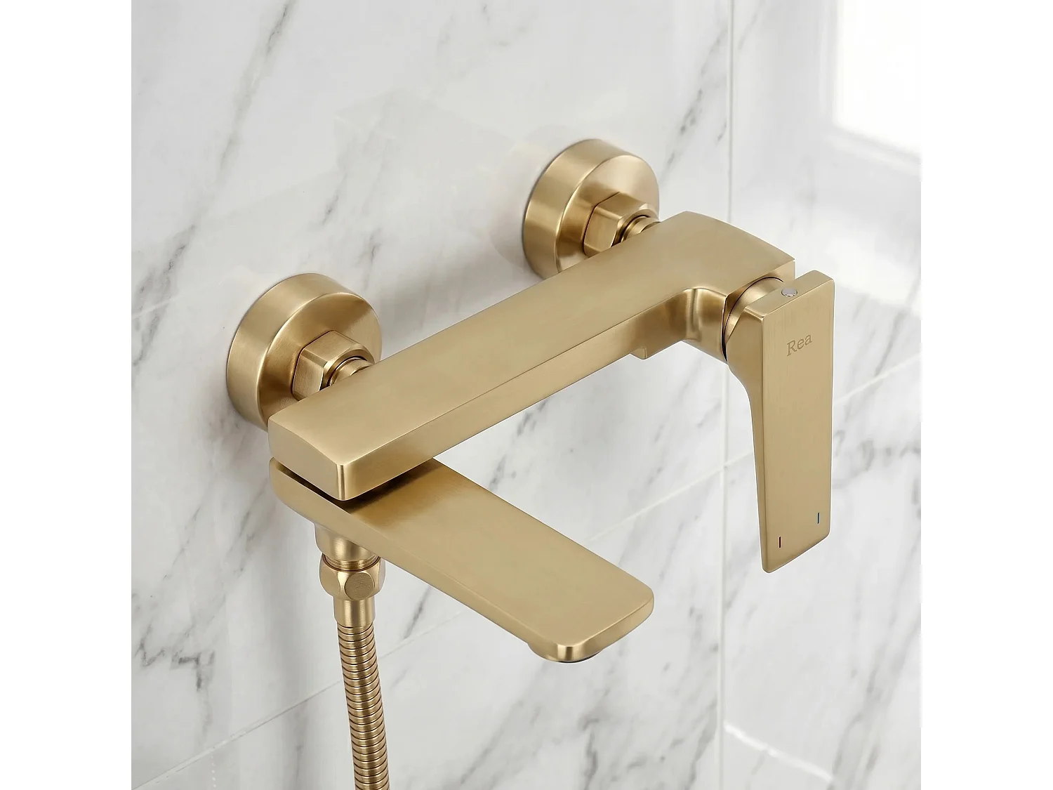 Torneira Da Banheira Rea Premium Prime Brush Gold