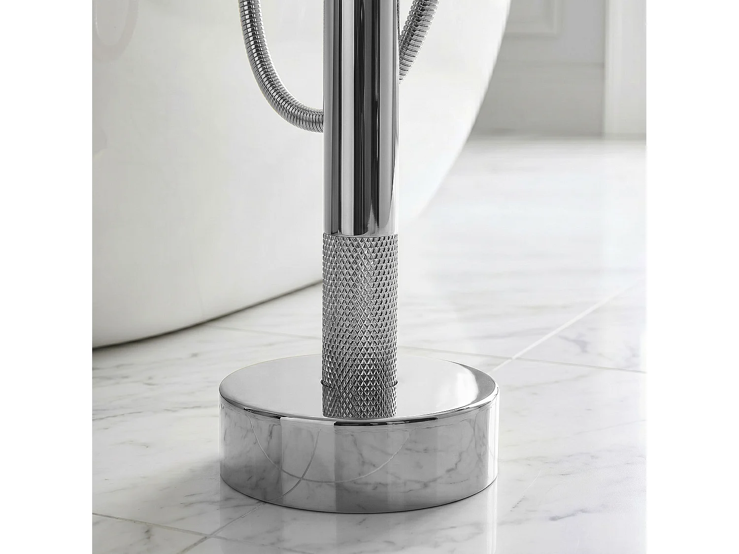 Torneira De Banheira De Chão Rea Venti Chrome