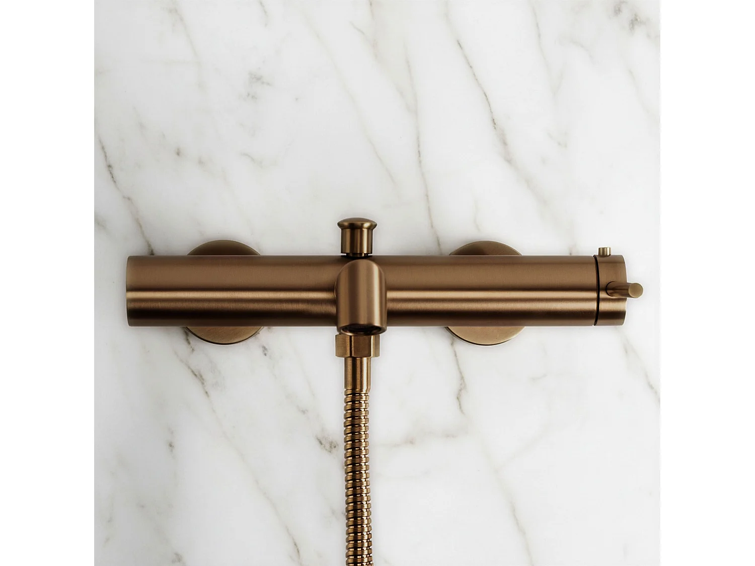 Vrijstaande Badkraan Rea Foss Brushed Copper