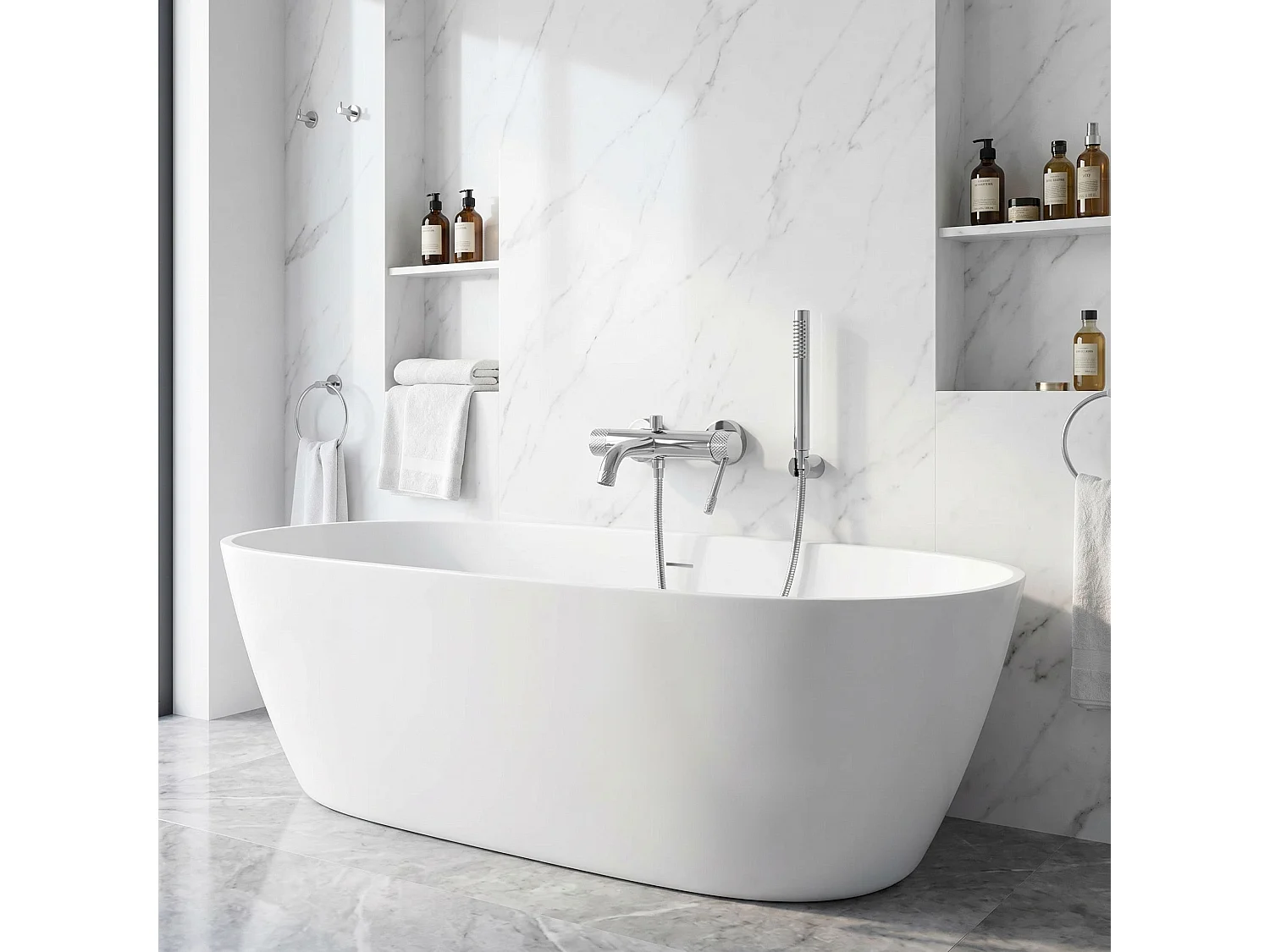 Robinet De Baignoire Rea Venti Chrome