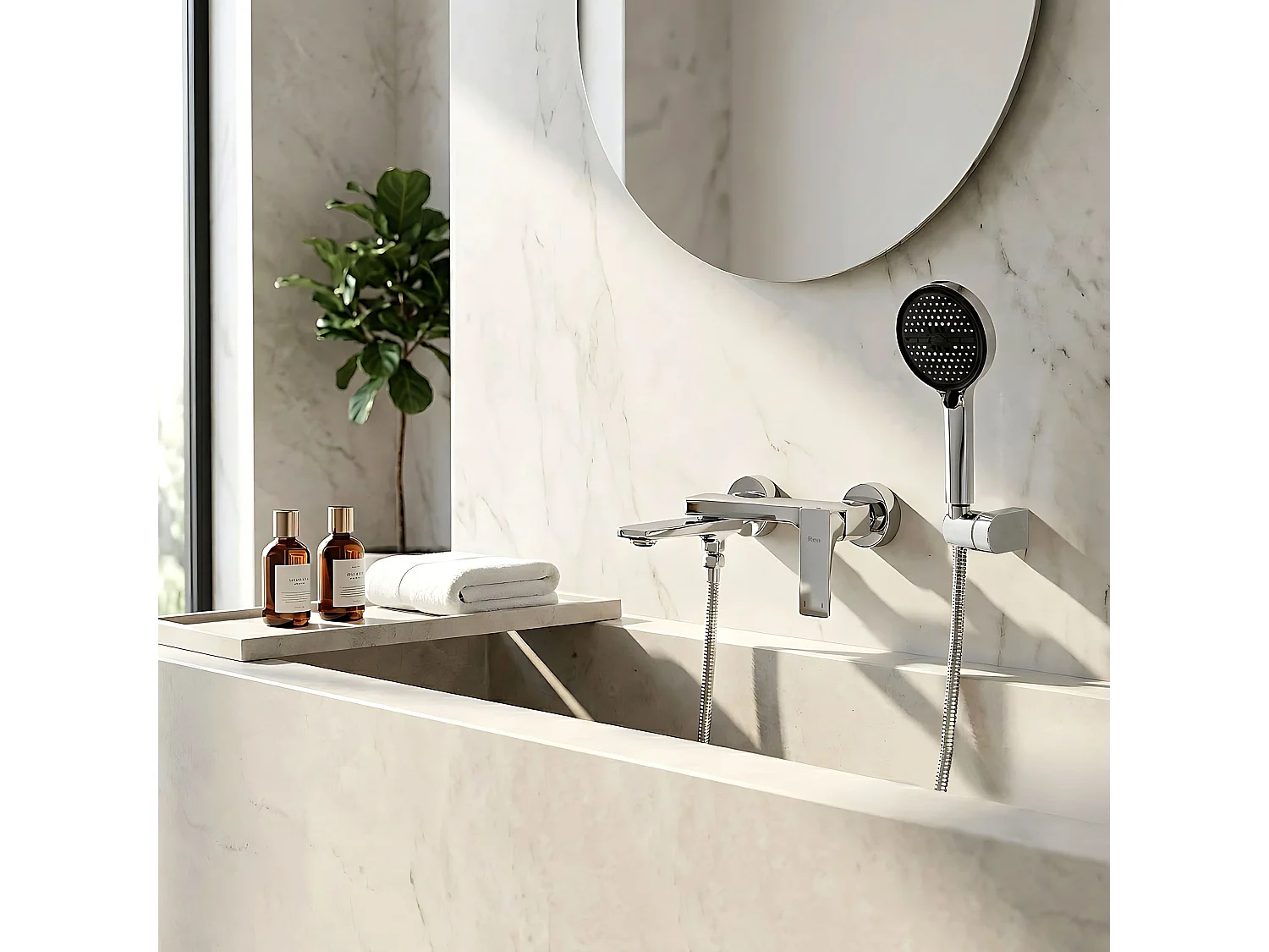 Robinet De Baignoire Rea Premium Prime Chrome