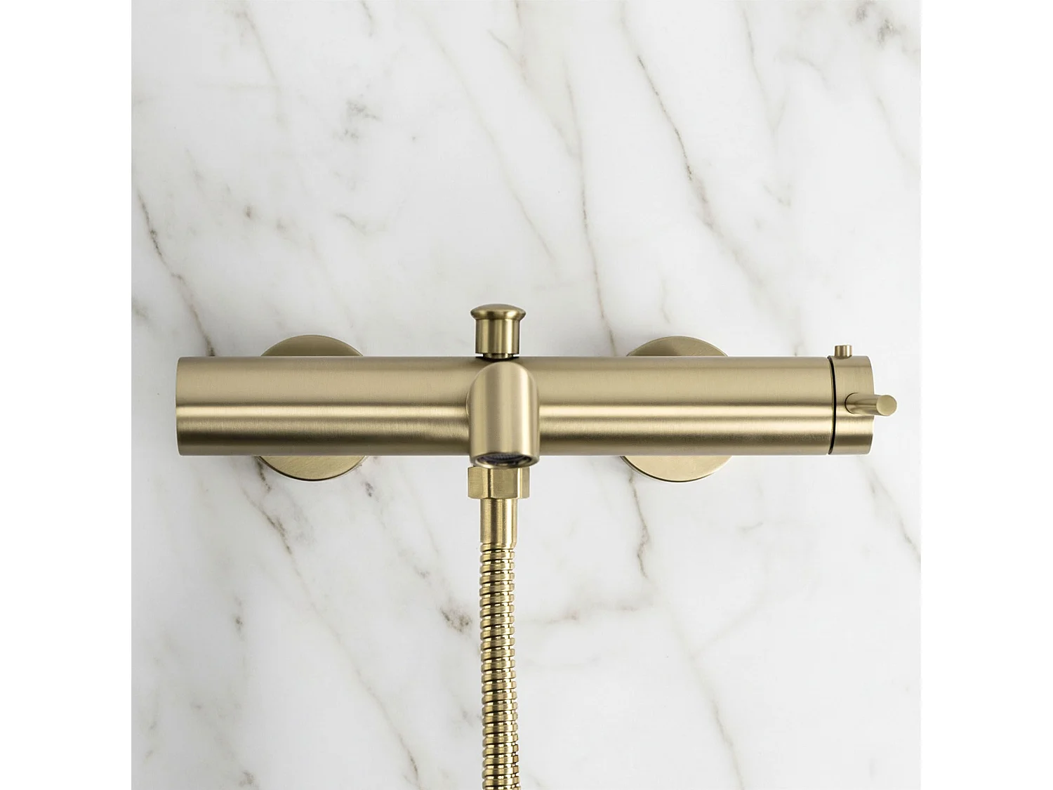 Vrijstaande Badkraan Rea Foss Brushed Gold