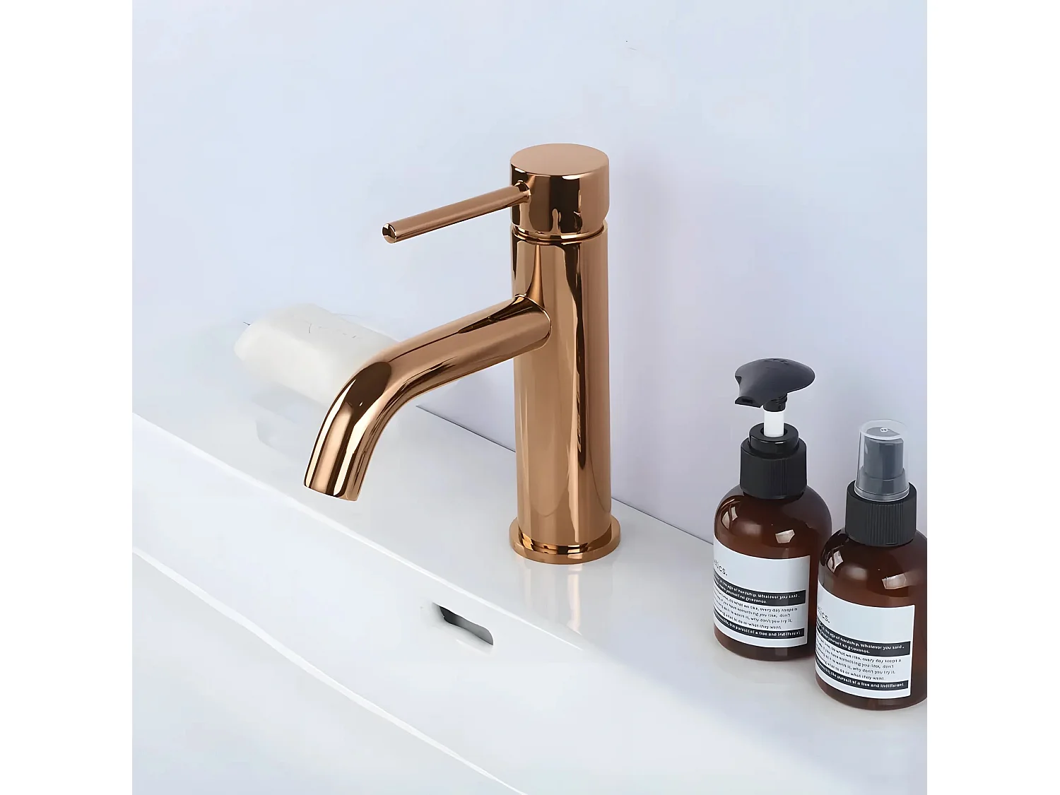 Wastafelkraan Rea Lungo Low Copper