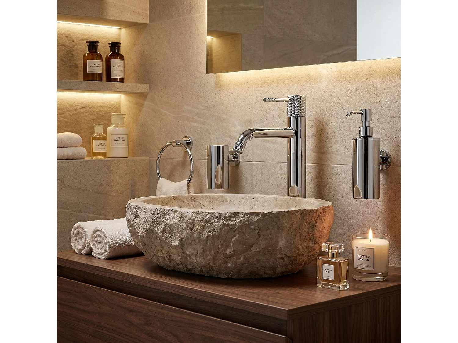Robinet De Lavabo Rea Venti High Chrome