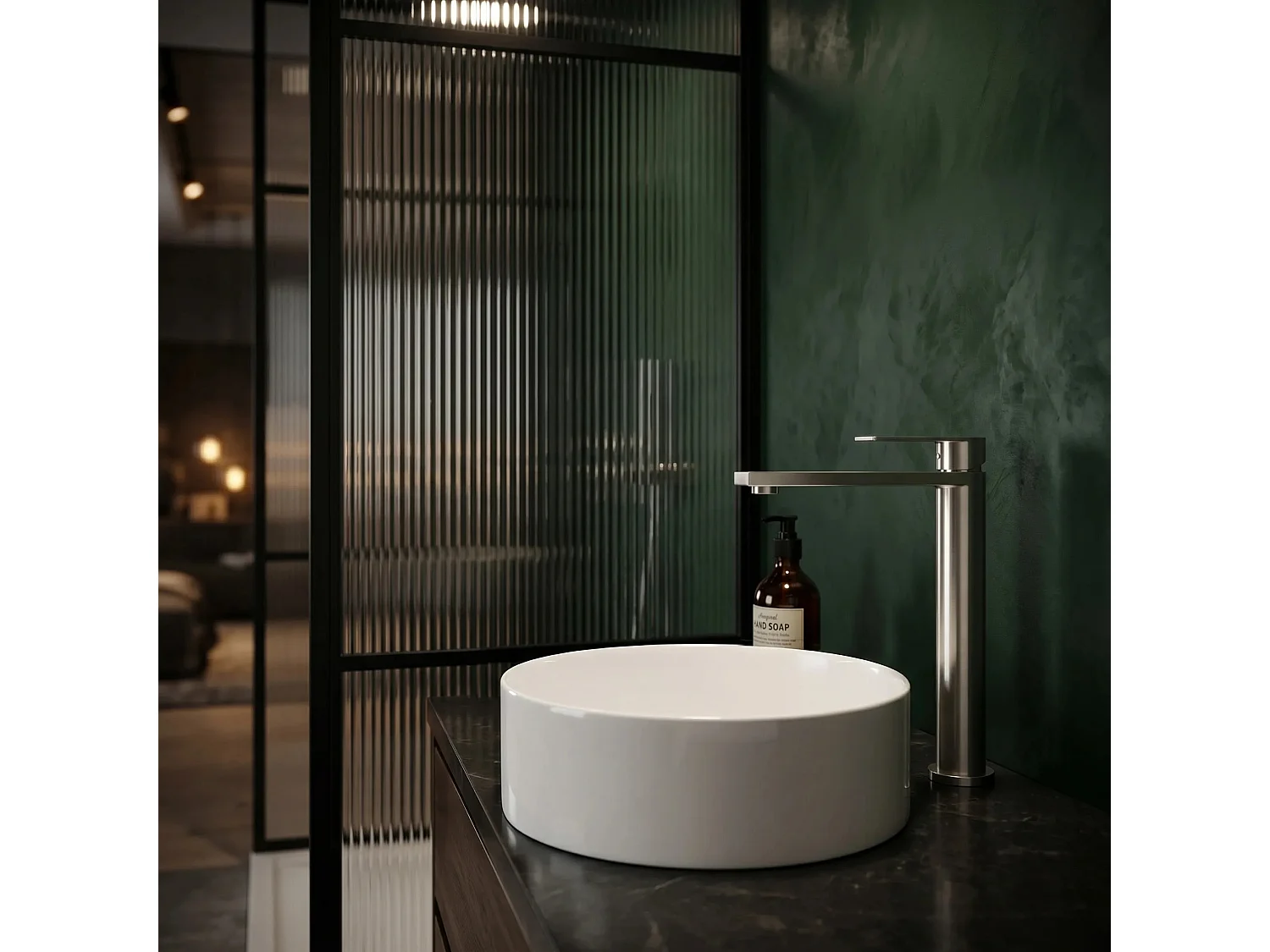 Robinet De Lavabo Rea Hunter High Brush Nickel