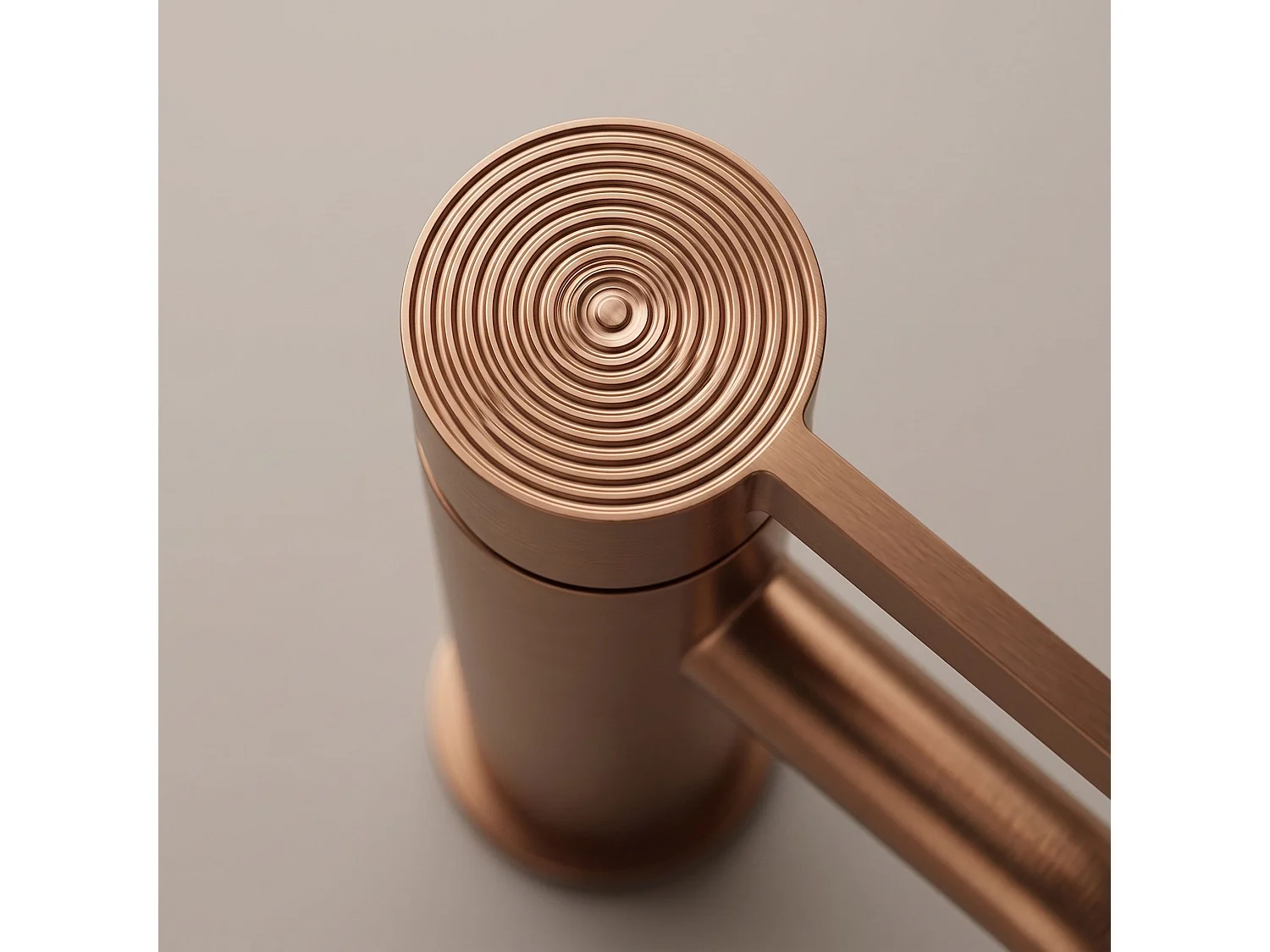 Wastafelkraan Rea Foster Low Brush Copper