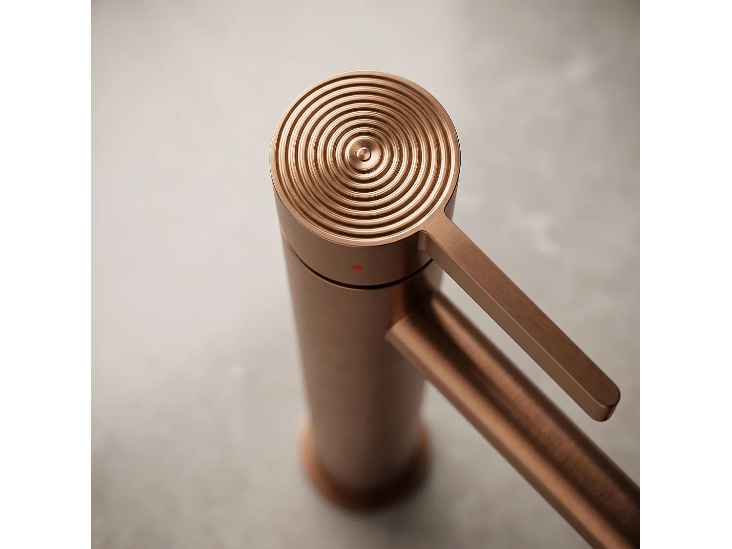 Wastafelkraan Rea Foster High Brush Copper