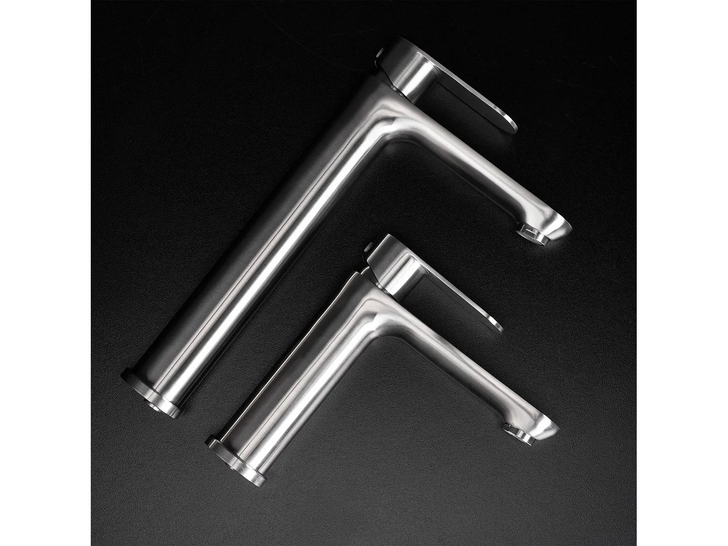 Robinet De Lavabo Rea Logan Low Brush Nickel