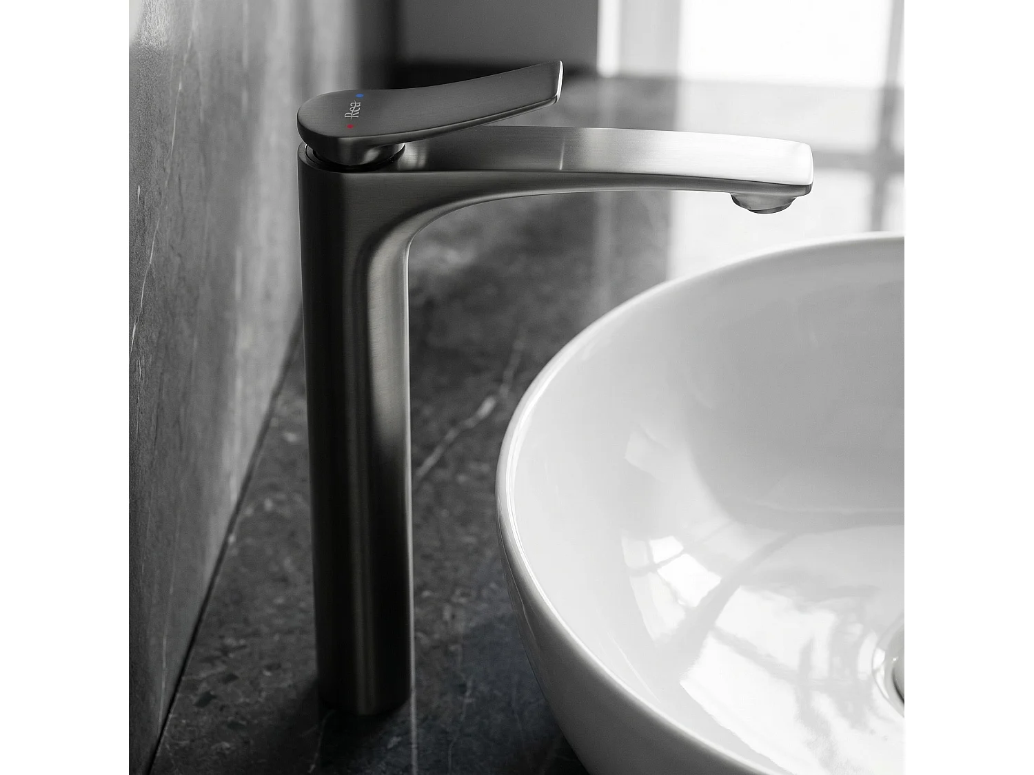 Mitigeur De Lavabo Rea Vision High Titanium