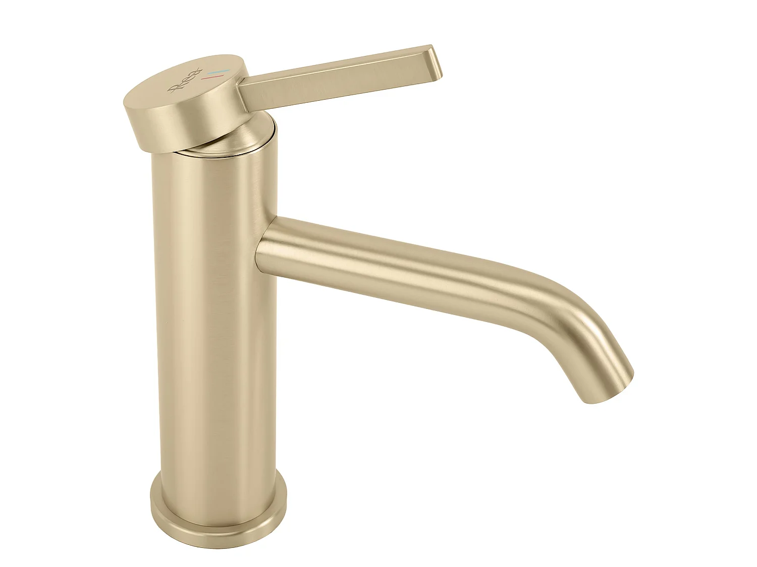 Robinet De Lavabo Rea Rivo Low Brush Gold