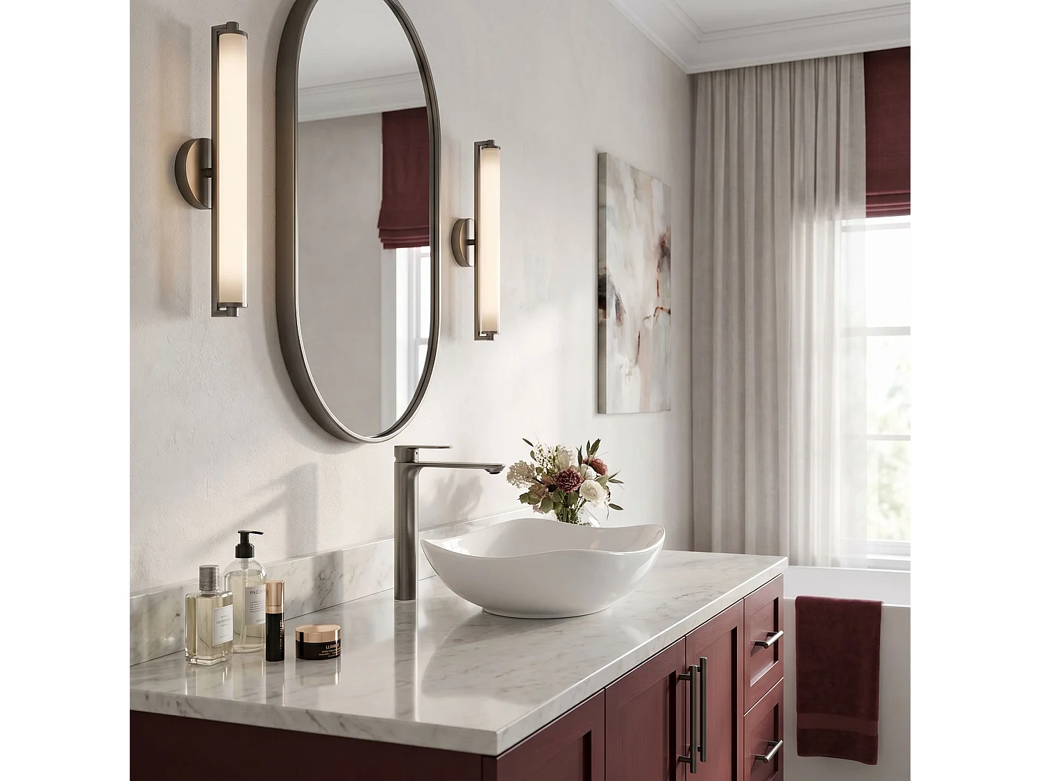 Mitigeur De Lavabo Rea Drop Titanium