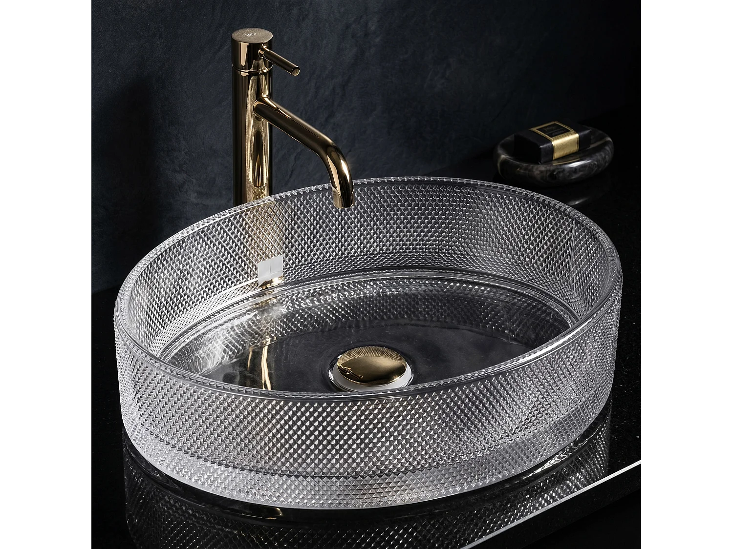 Lavabo De Comptoir Rea Mirella Transparent
