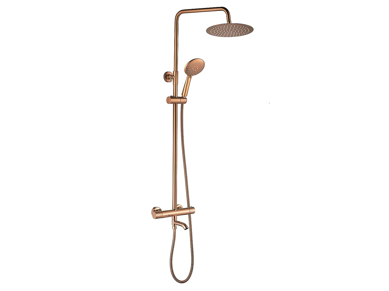 Kit De Douche Rea Lungo Diamond + Termostat Copper