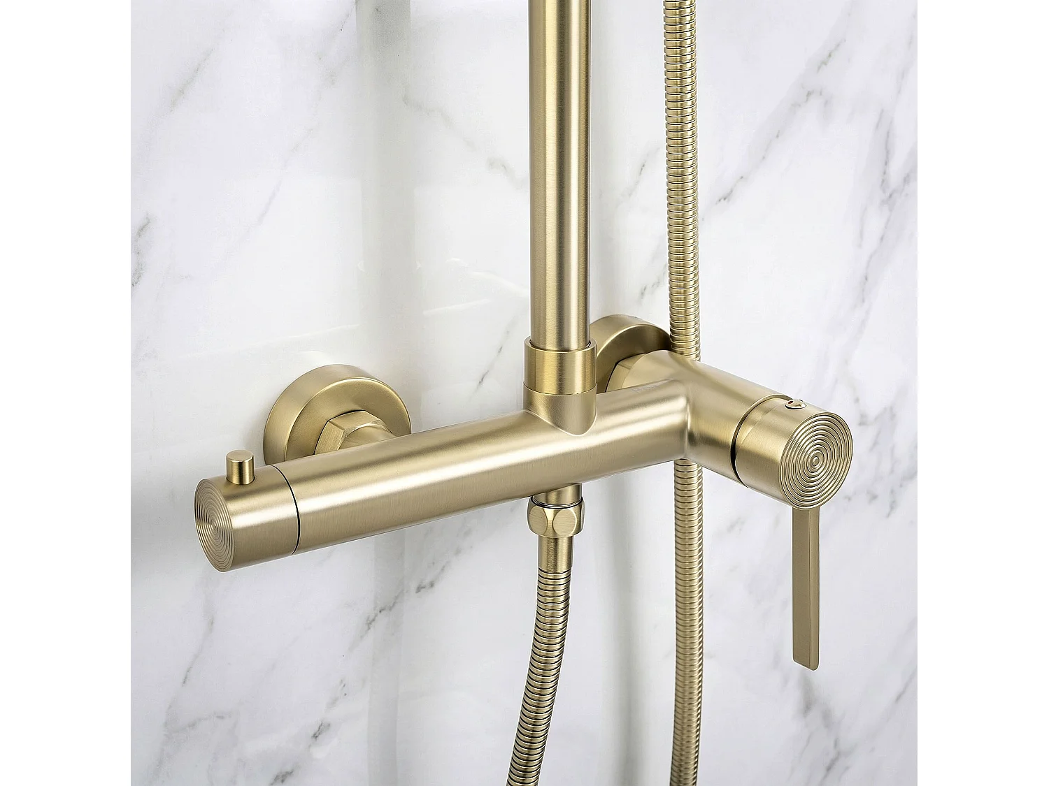 Ensemble De Douche Rea Foster Brush Gold