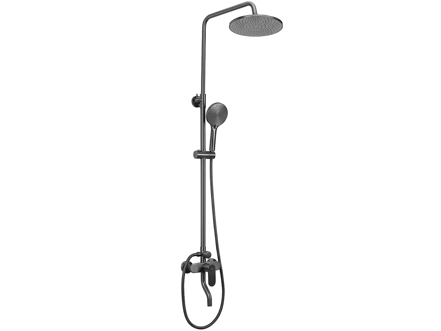 Conjunto De Chuveiro Rea Drop Titanium
