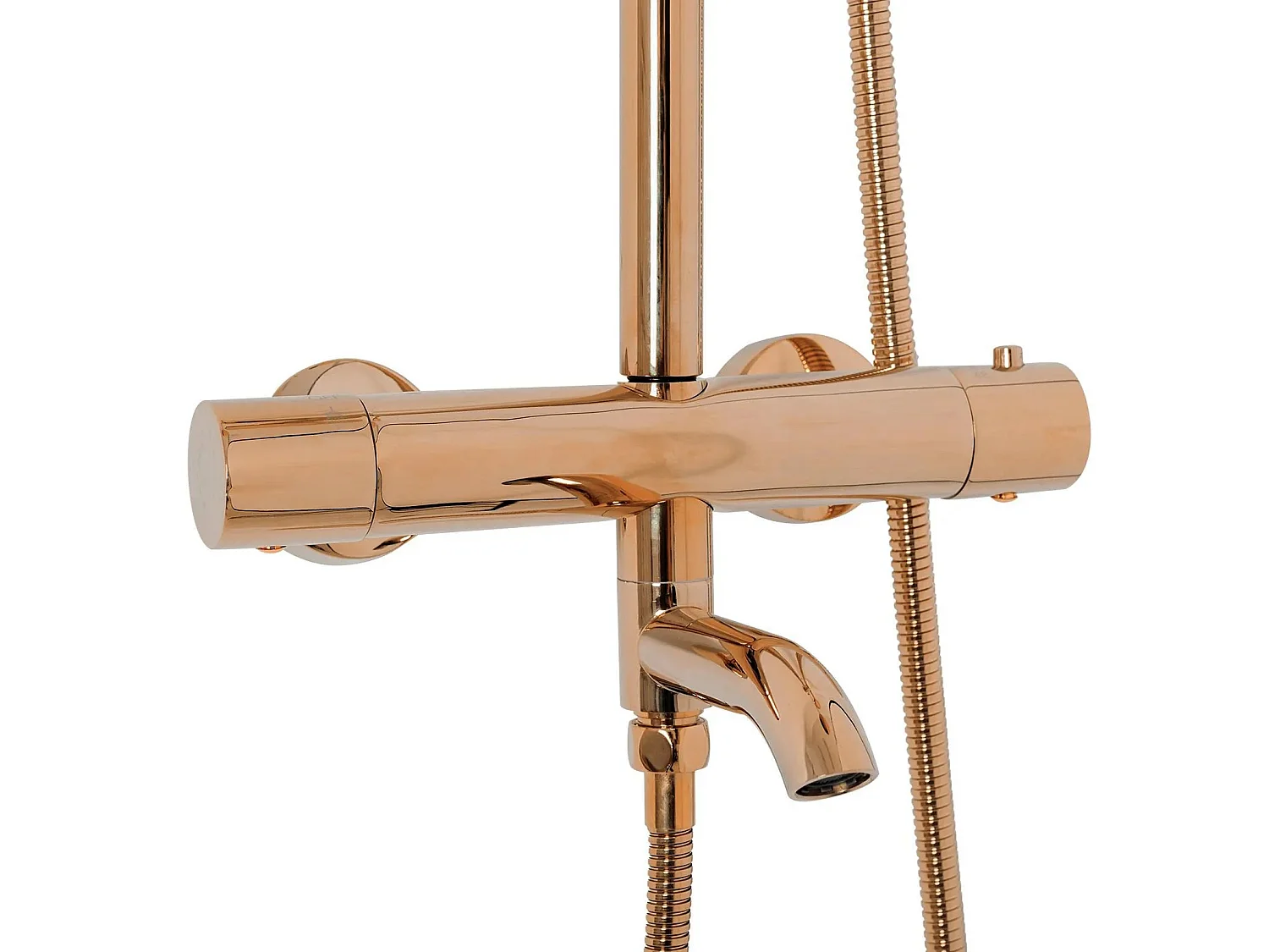 Ensemble Douche Et Baignoire Rea Lungo Thermostat Copper