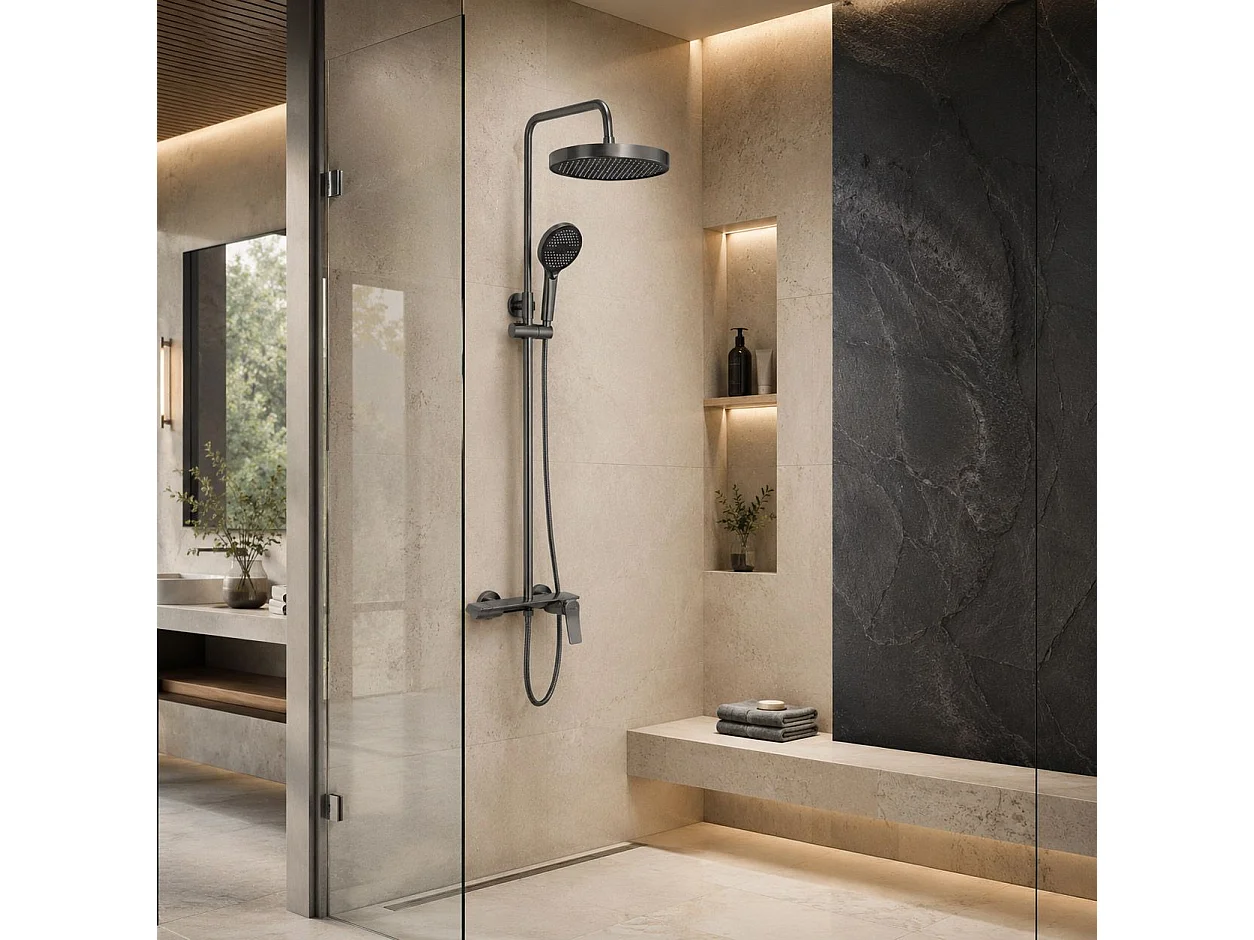 Ensemble De Douche Rea Vision Titanium
