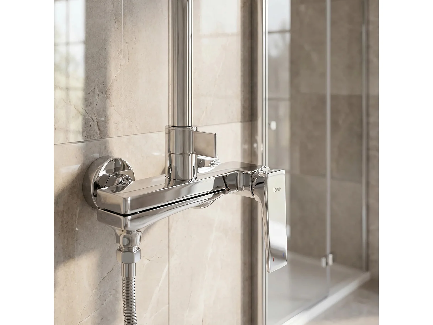 Ensemble De Douche Rea Prime Chrome