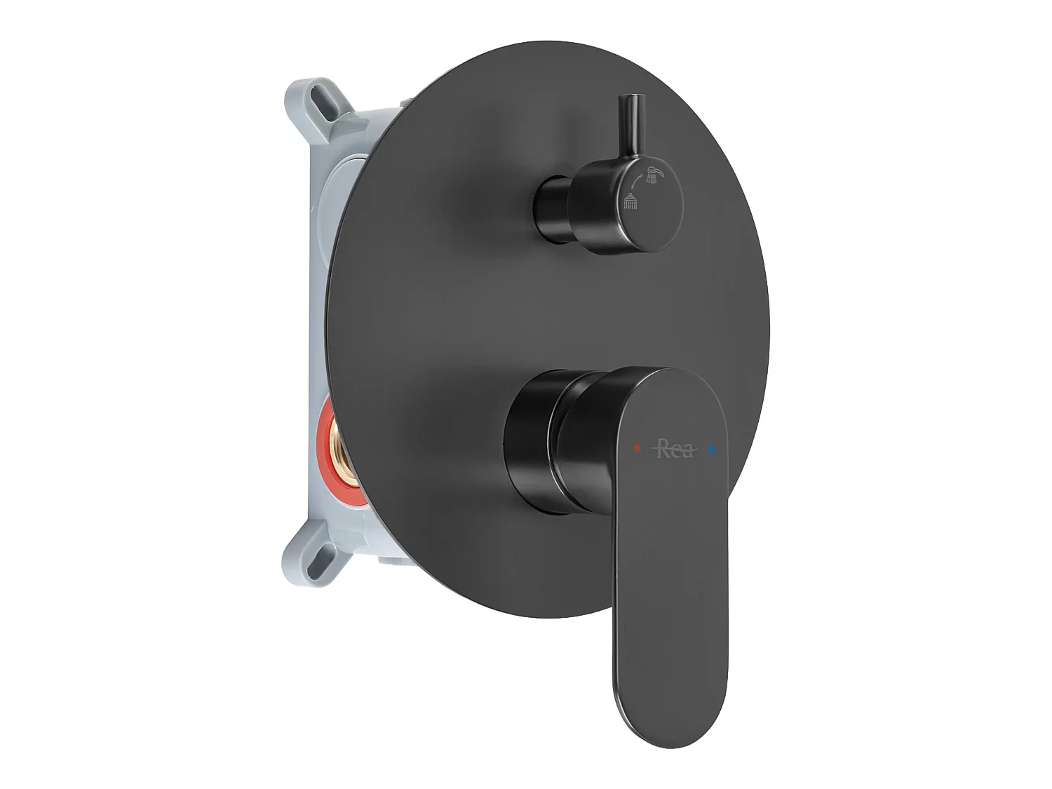Ensemble De Douche Encastré Rea Drop Black