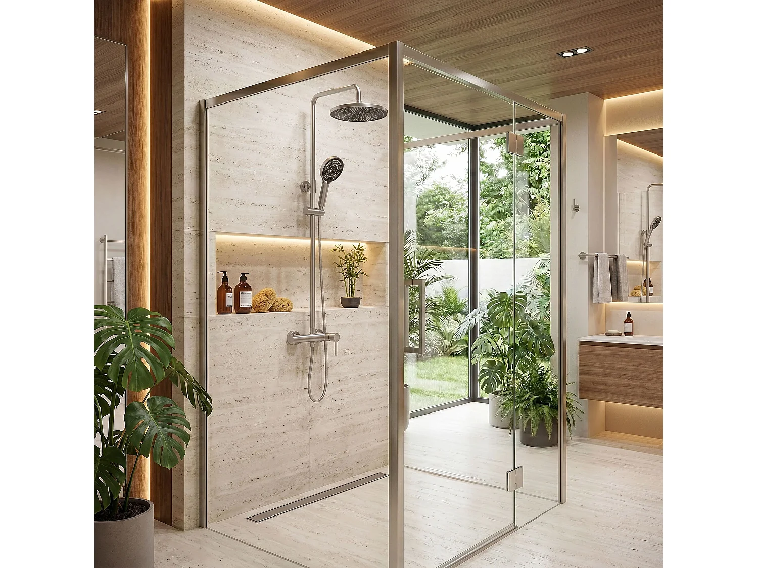 Ensemble De Douche Rea Foster Brush Copper