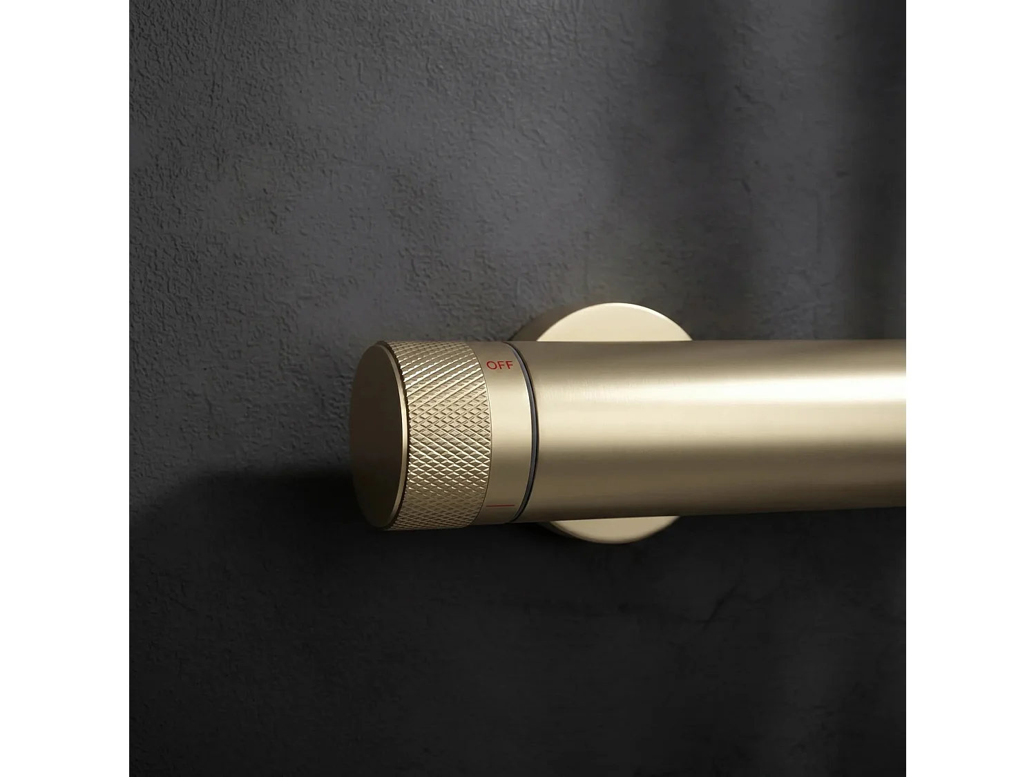 Ensemble De Douche Rea Rivo Brush Gold