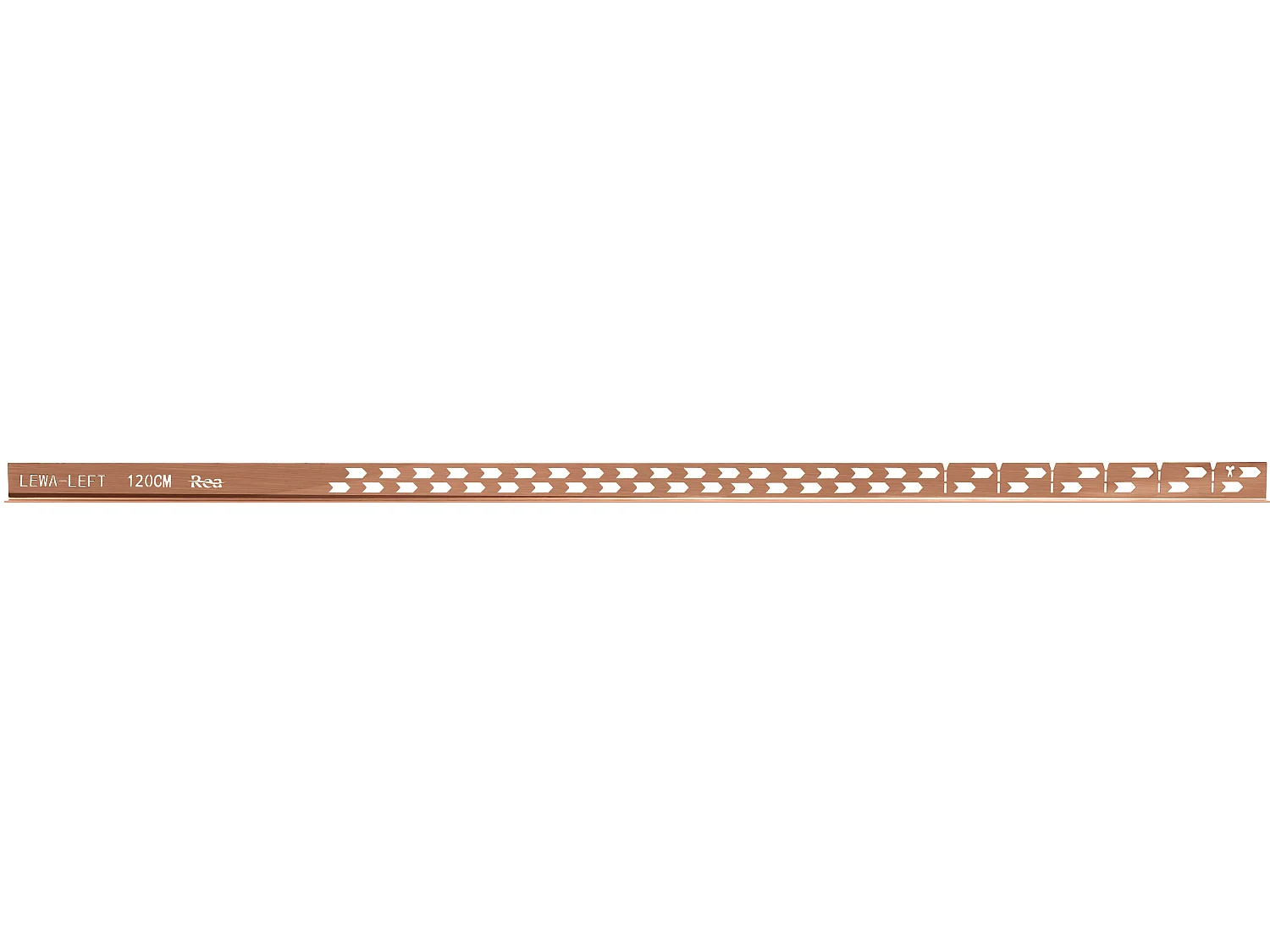 Inclinação Da Base De Duche Rea 120 Cm Right Brush Copper